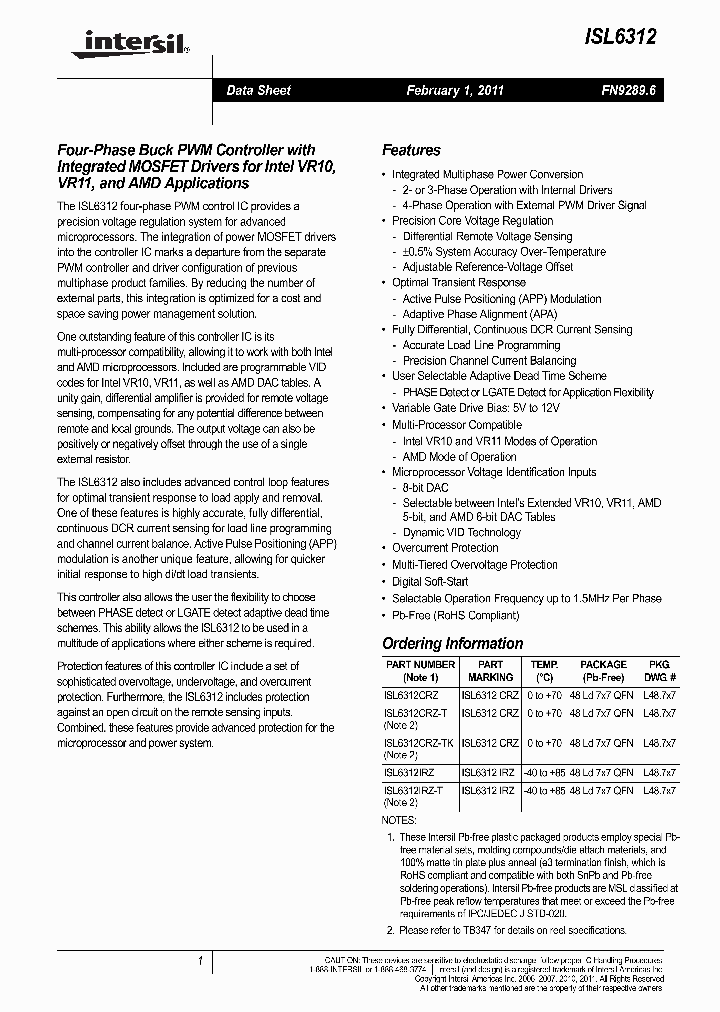 ISL6312CRZ-TK_6856750.PDF Datasheet