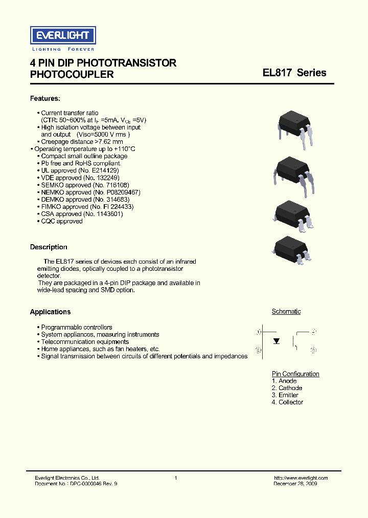 EL817C-V_6858259.PDF Datasheet