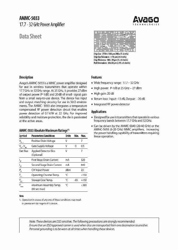 AMMC-5033-W50_6857500.PDF Datasheet