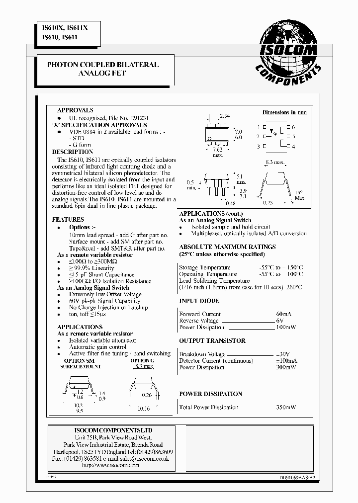 IS611-SM_6858854.PDF Datasheet