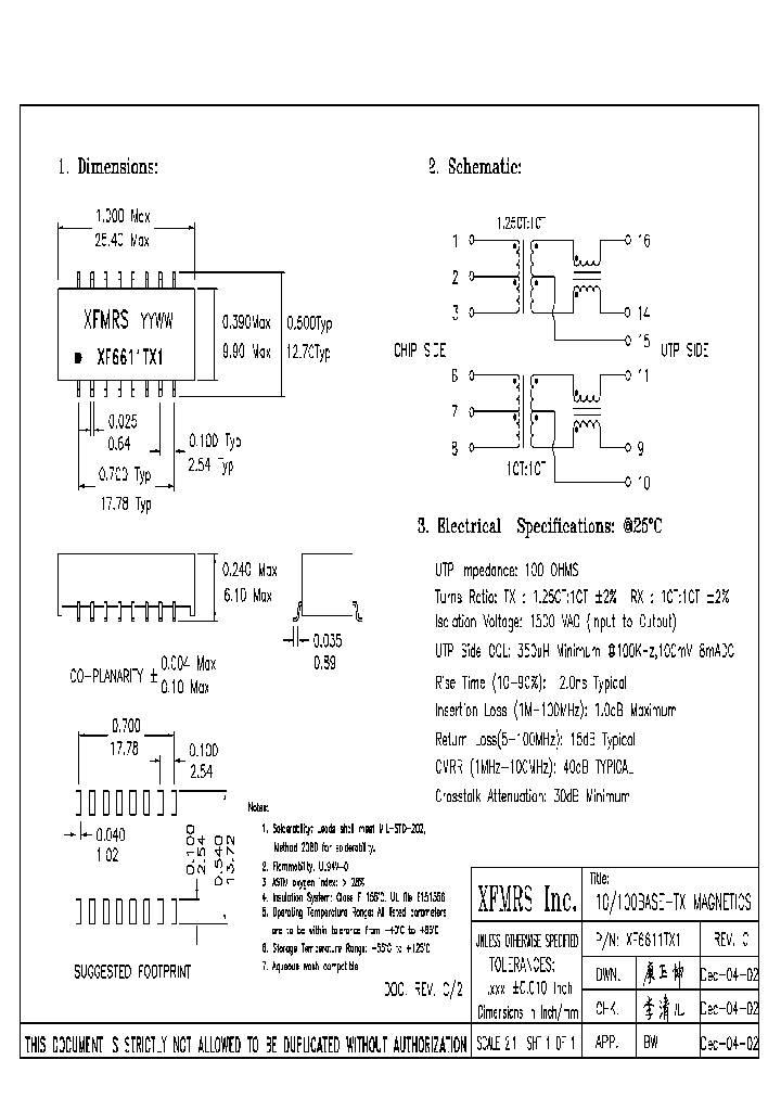XF6611TX1_6951408.PDF Datasheet