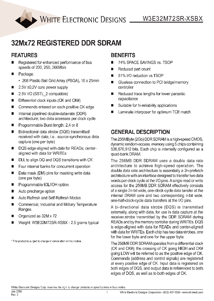 W3E32M72SR-250SBC_6859013.PDF Datasheet