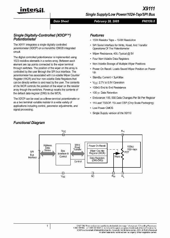 X9111TB15I-27_6860579.PDF Datasheet
