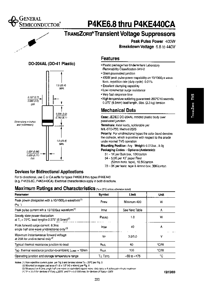 P4KE110C54_6857767.PDF Datasheet