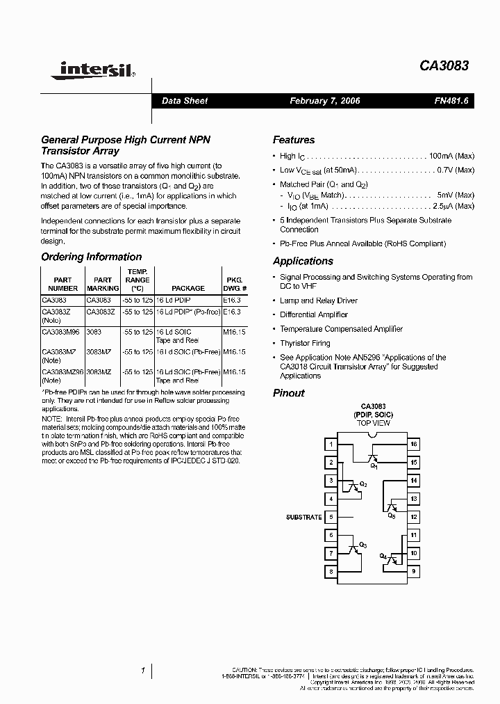 INTERSILCORP-CA3083MZ96_6855591.PDF Datasheet