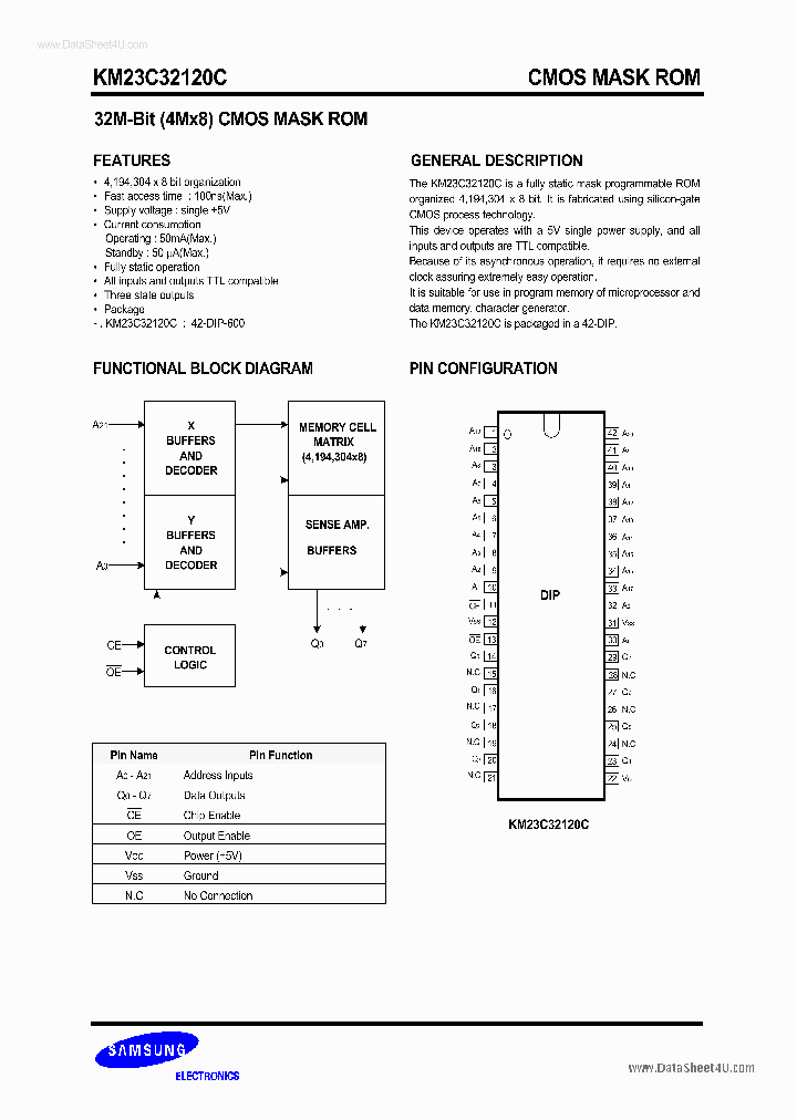 KM23C32120C_6952187.PDF Datasheet