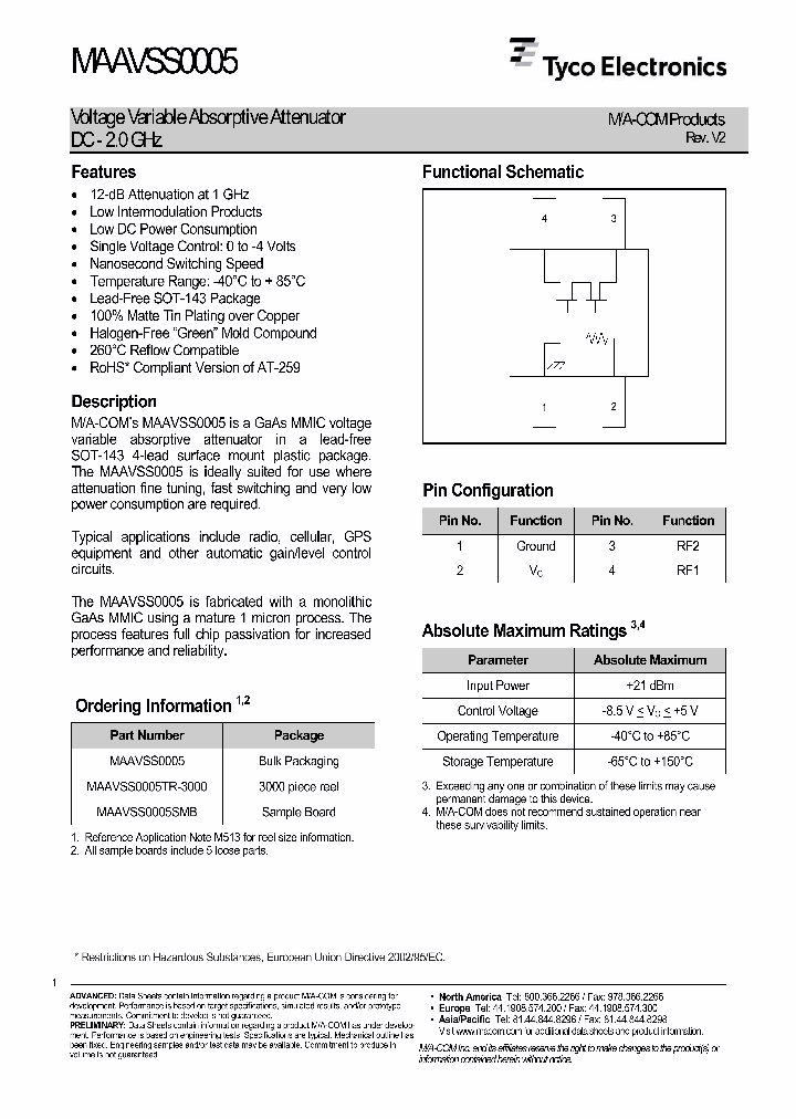 MAAVSS0005TR-3000_6863481.PDF Datasheet