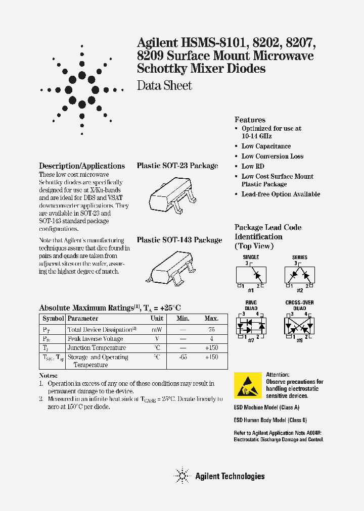 HSMS-8202-TR2G_6860635.PDF Datasheet