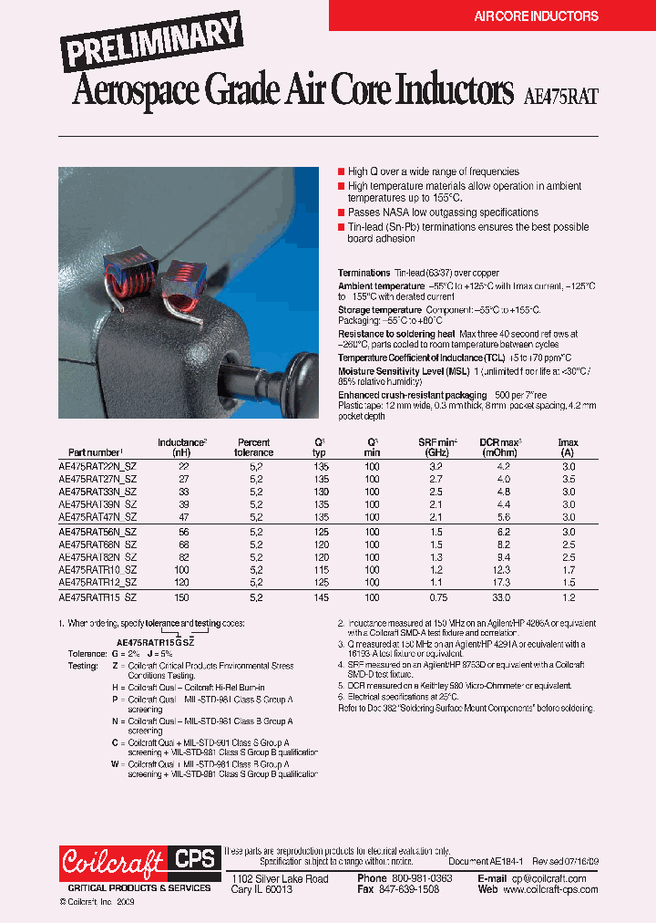 AE475RAT27NGSW_6863886.PDF Datasheet