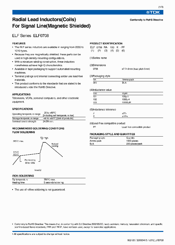 ELF0708RA-150J-PF_6866118.PDF Datasheet