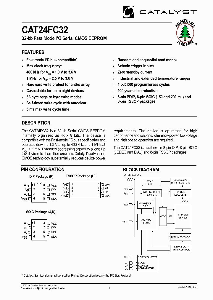 CAT24FC32XE-TE13_6860750.PDF Datasheet
