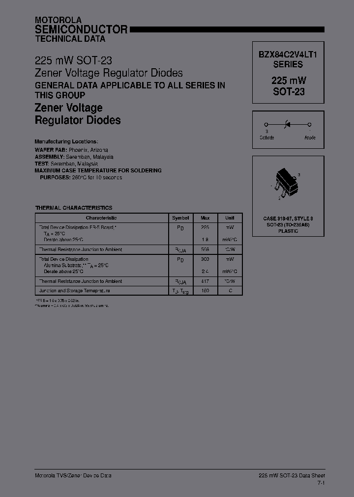 BZX84C2V4LT1T3_6867753.PDF Datasheet