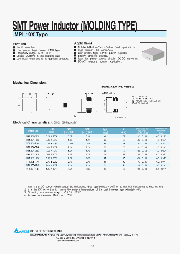 MPL104-0R4_6867322.PDF Datasheet