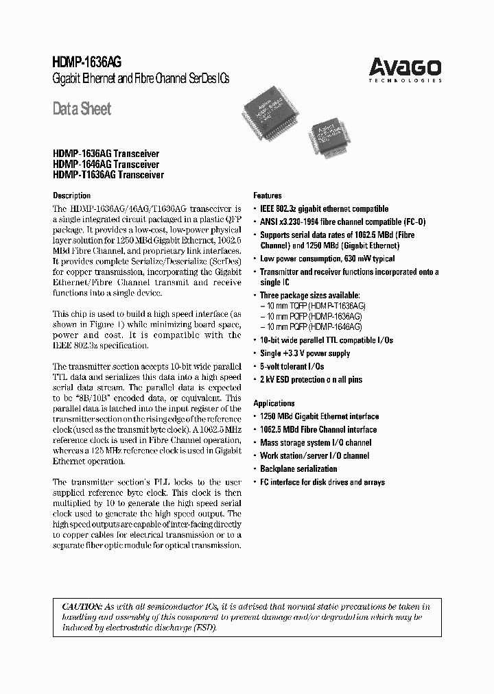 HDMP-1636AG_6866304.PDF Datasheet
