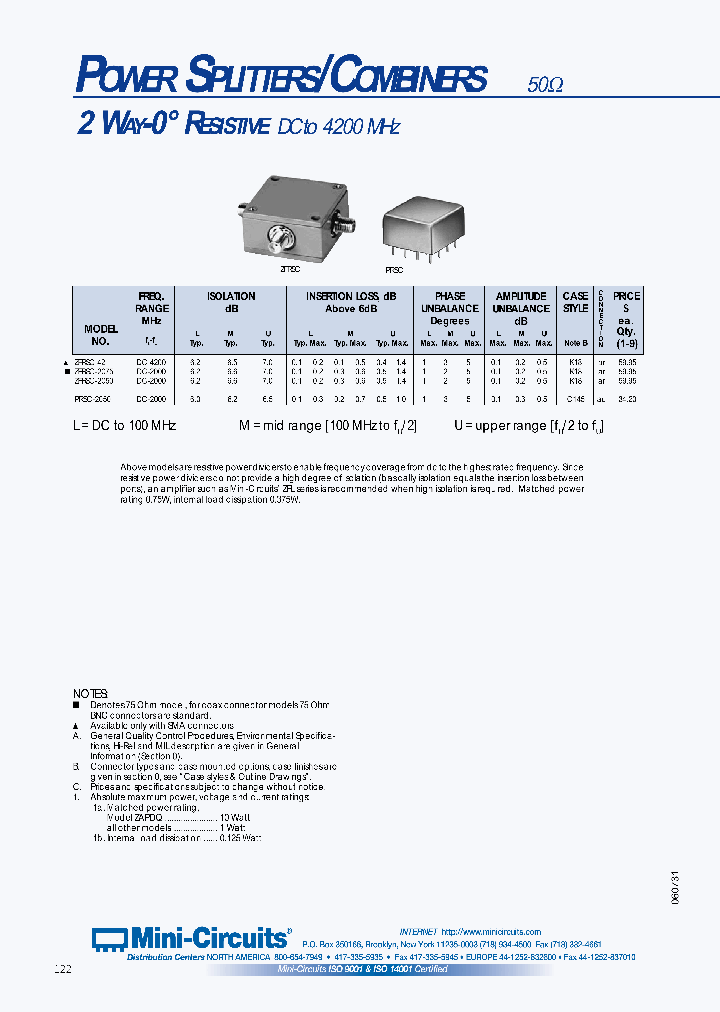 ZFRSC-42_6869218.PDF Datasheet