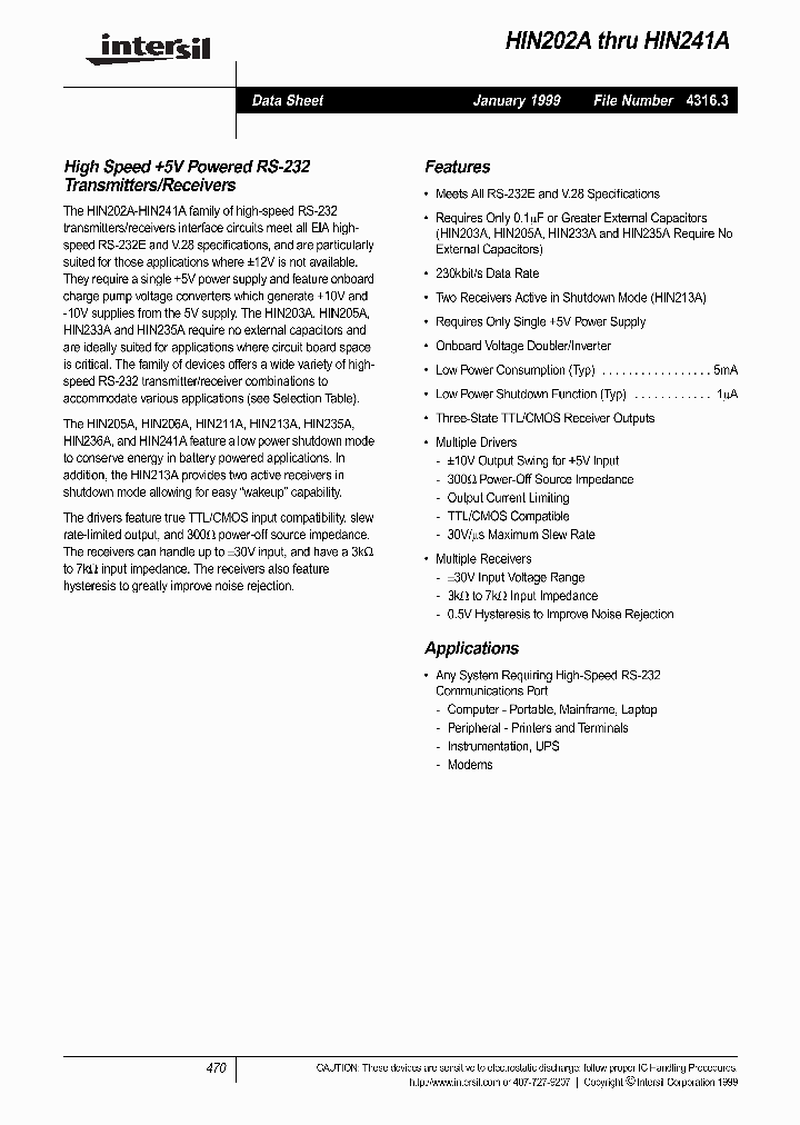 HIN202ACB_6869027.PDF Datasheet