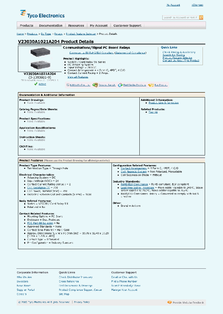 V23030A1021A204_6869085.PDF Datasheet
