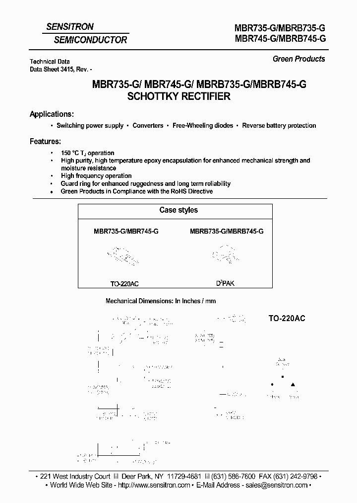 MBR735-G_6868826.PDF Datasheet