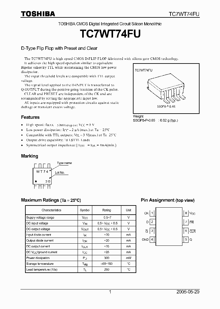 TC7WT74FUTE12L_6869392.PDF Datasheet