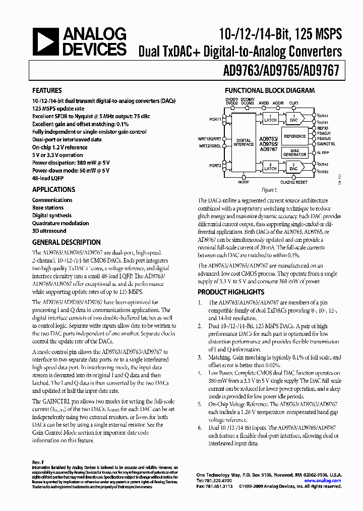 AD9763ASTZ_6871077.PDF Datasheet