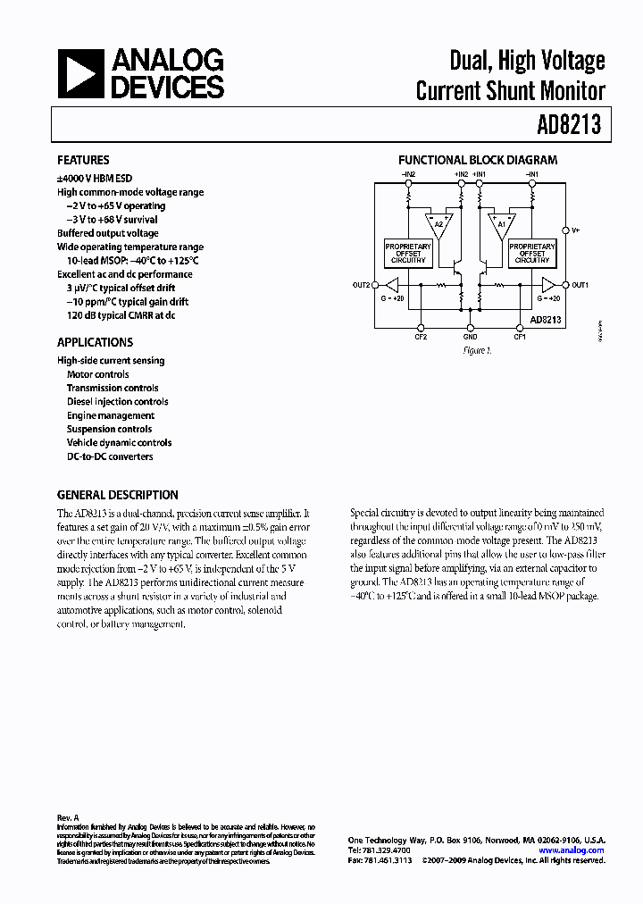 AD8213YRMZ-RL_6872007.PDF Datasheet