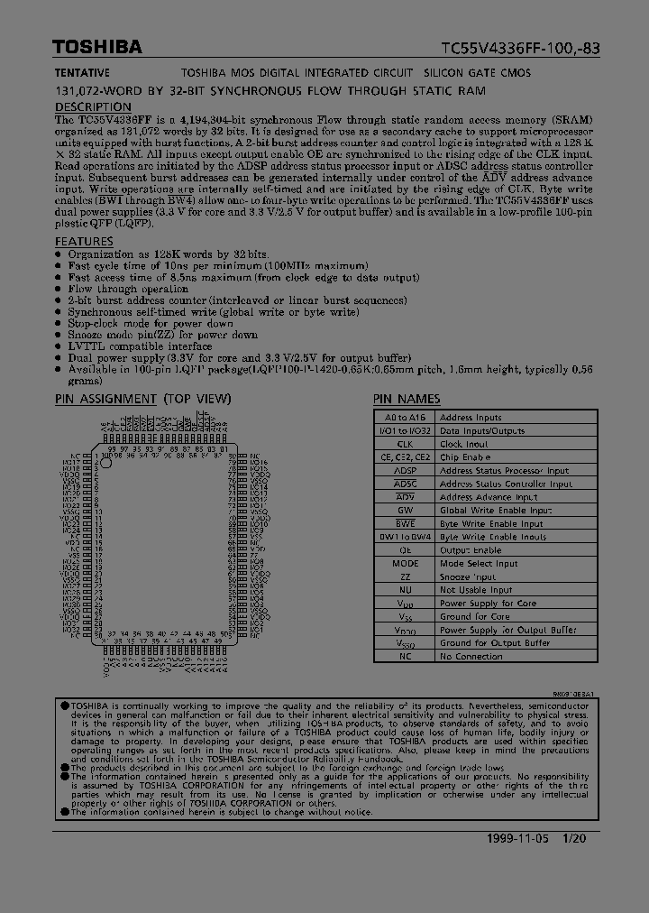TC55V4336FF-100_6868064.PDF Datasheet