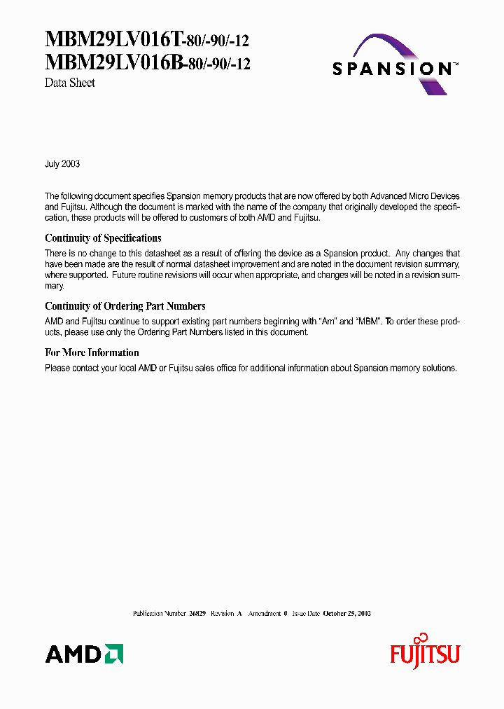 SPANSIONLLC-MBM29LV016T-90PTR-E1_6873037.PDF Datasheet