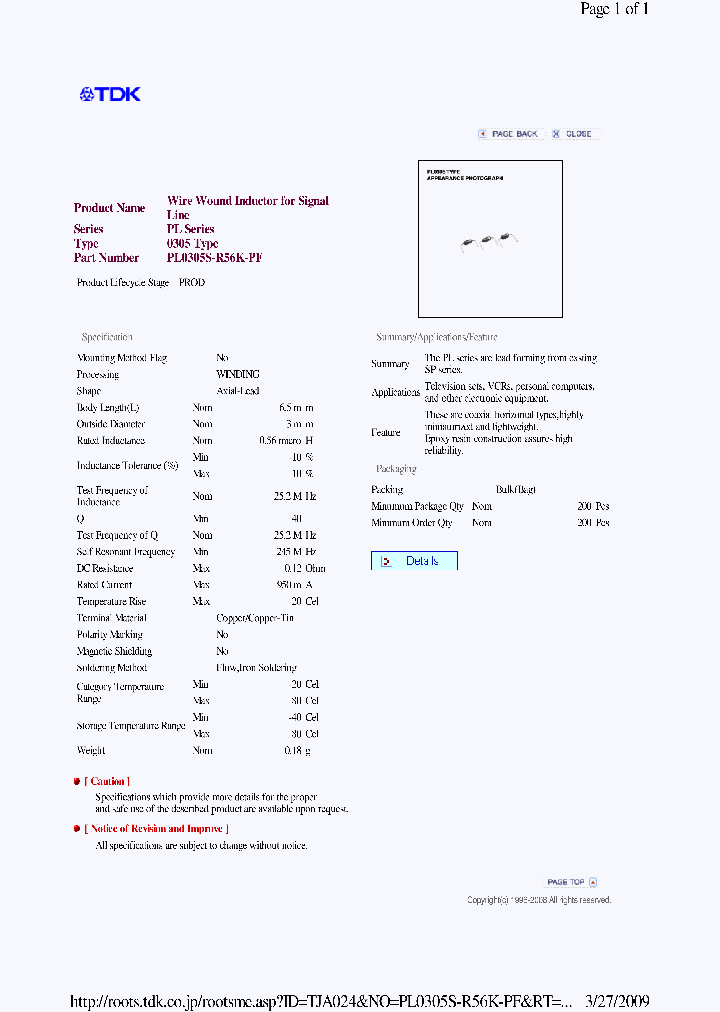 PL0305S-R56K-PF_6871938.PDF Datasheet