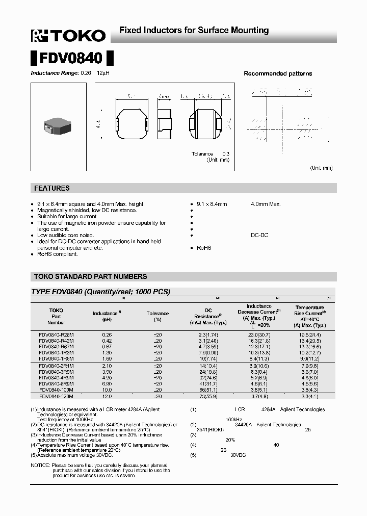 FDV0840-R42M_6873521.PDF Datasheet