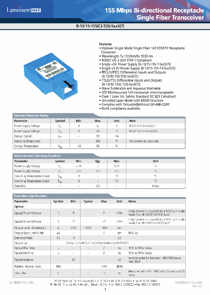 B-1513-155-T3-SST5-A-GR_6874430.PDF Datasheet
