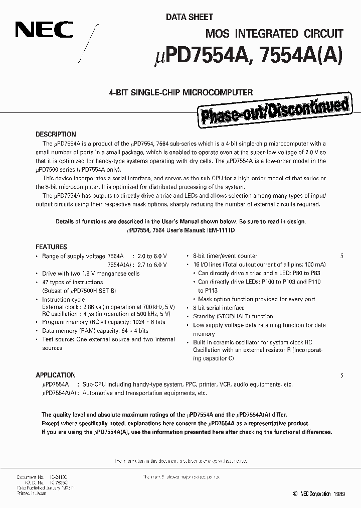 UPD7554AGA-XXX_6872035.PDF Datasheet