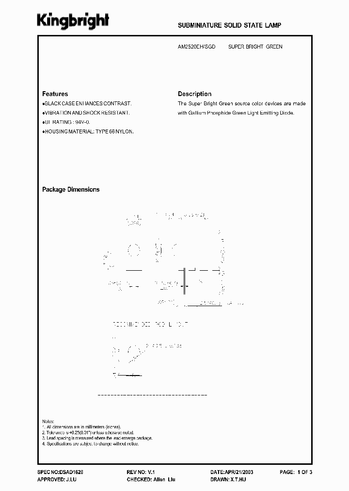 AM2520EHSGD_6875935.PDF Datasheet