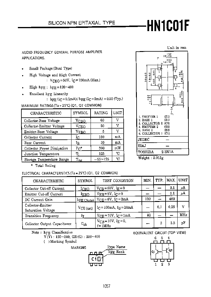 HN1C01FGRTE85R_6868905.PDF Datasheet