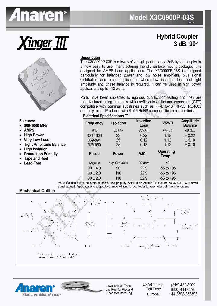 X3C0900P-03S_6874877.PDF Datasheet