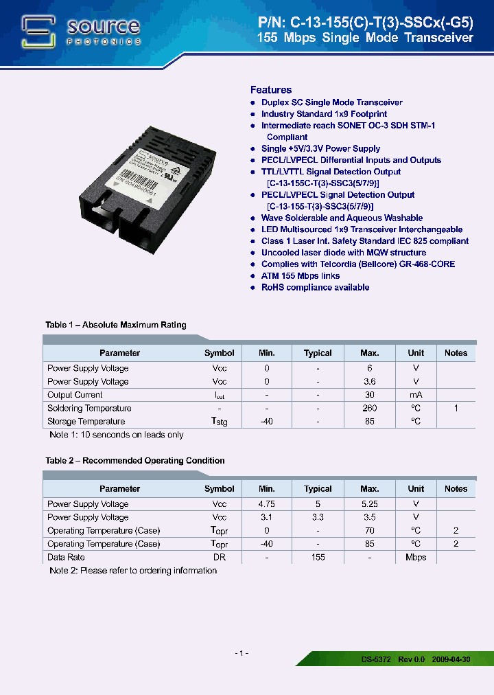 C-13-155C-T3-SSC5_6875331.PDF Datasheet
