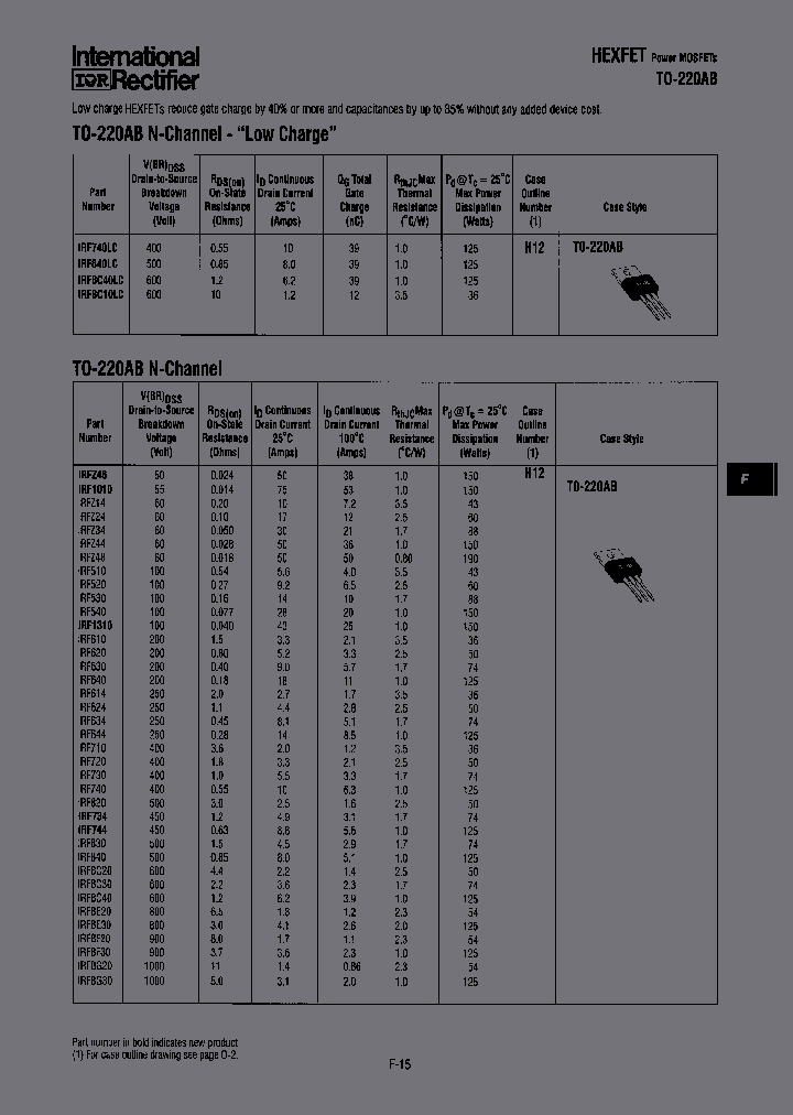 IRF1010-015PBF_6875080.PDF Datasheet