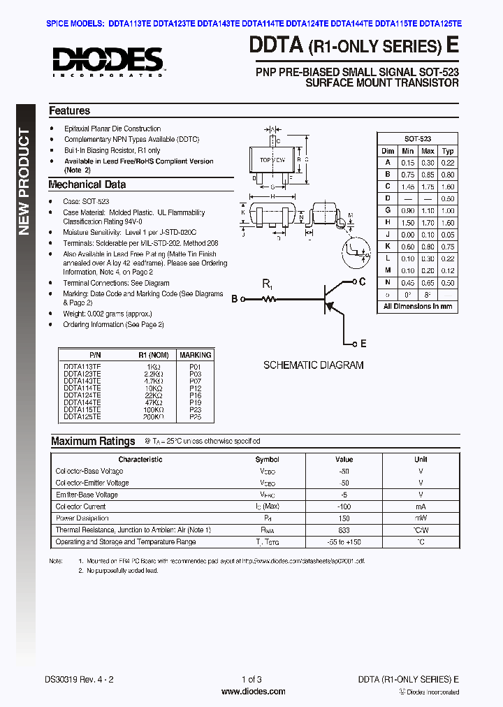 DDTA143TE-13_6877836.PDF Datasheet