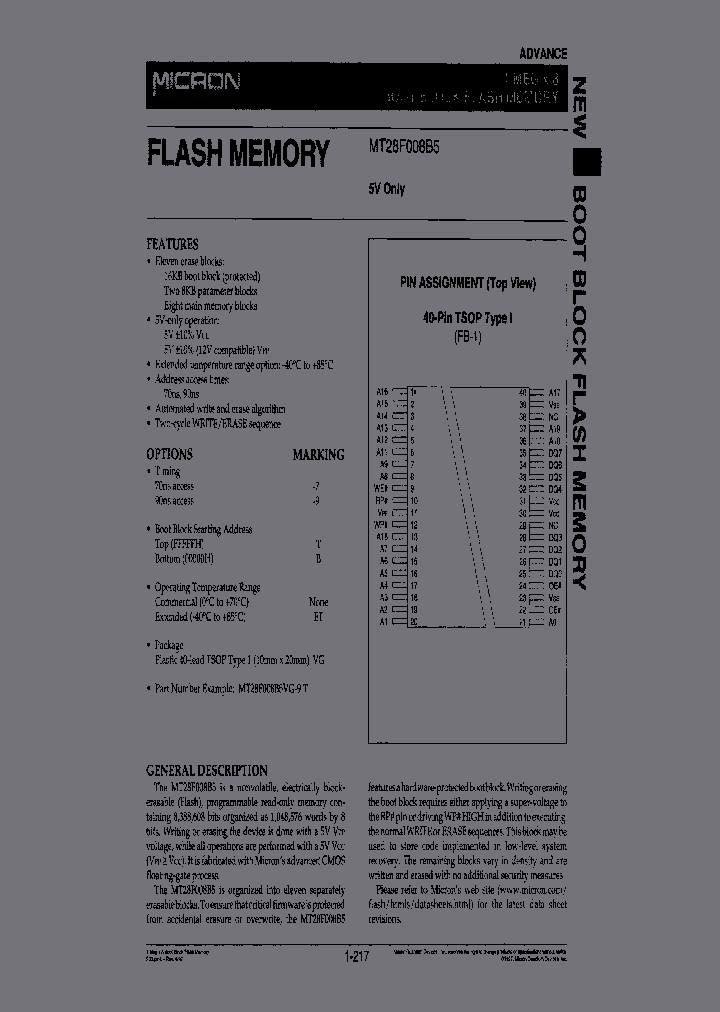 MT28F008B5VG-7TET_6875650.PDF Datasheet