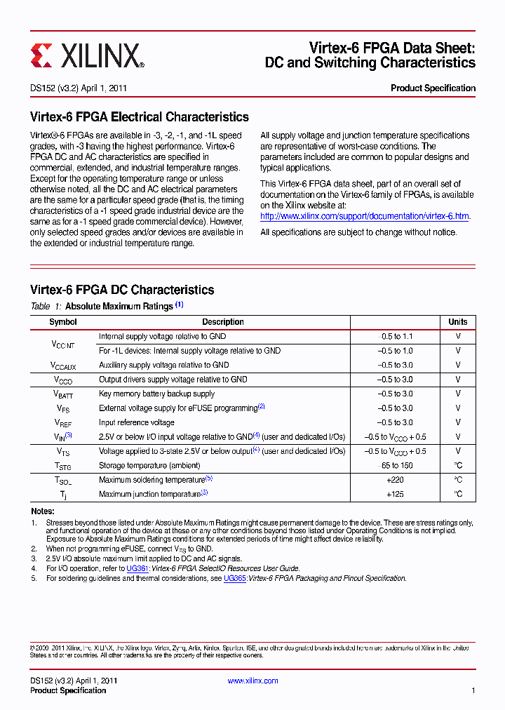 XC6VSX315T-1LFF1156C_6878098.PDF Datasheet