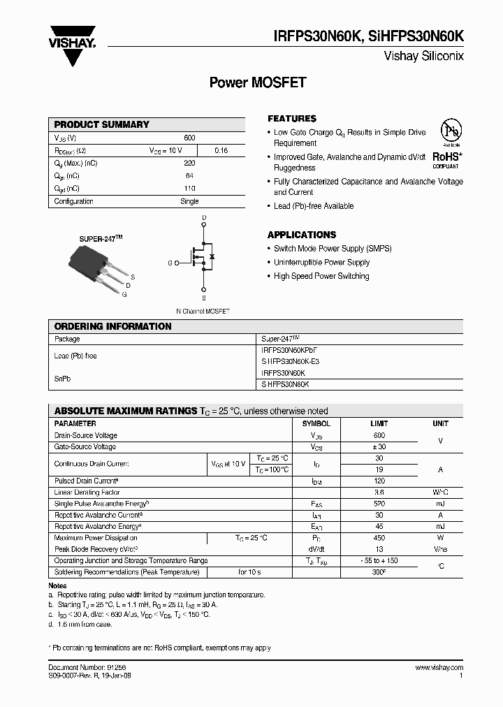 IRFPS30N60KPBF_6879426.PDF Datasheet