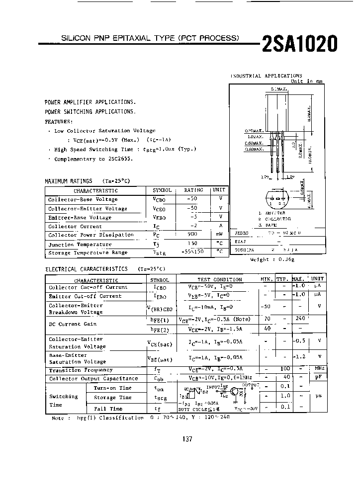 2SA1020-OTPE6_6881324.PDF Datasheet