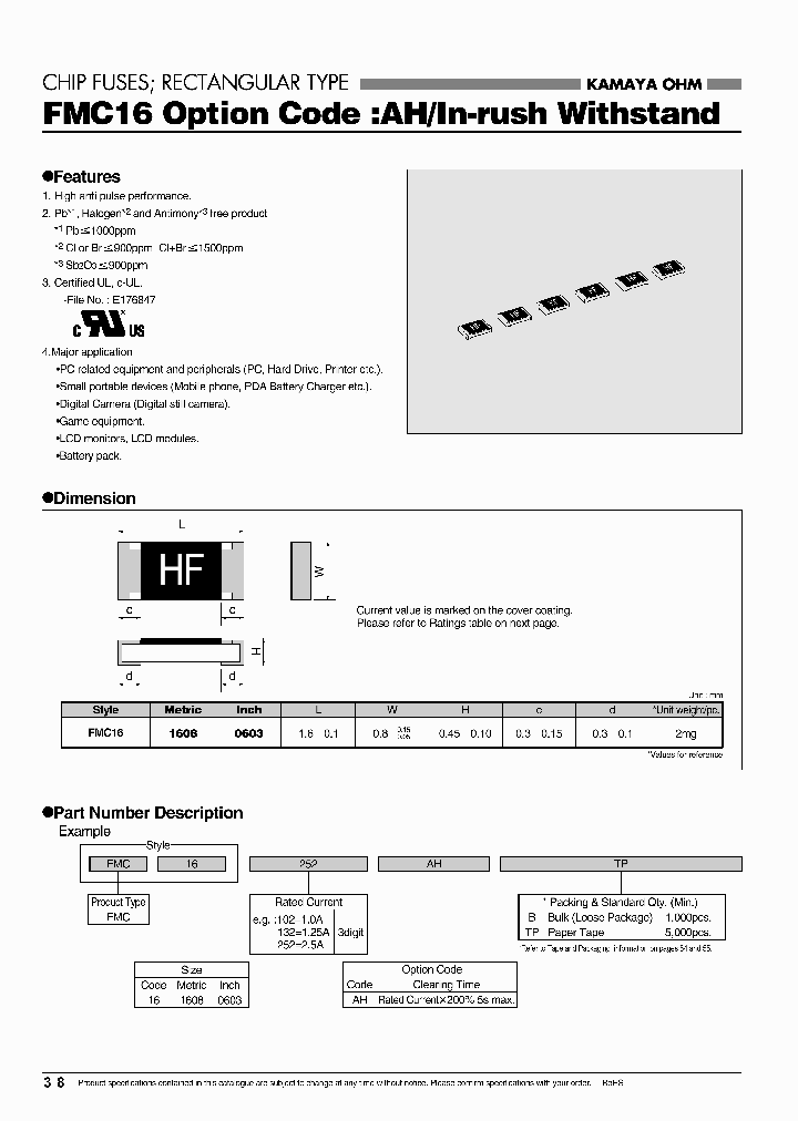 FMC16402AHTP_6882606.PDF Datasheet