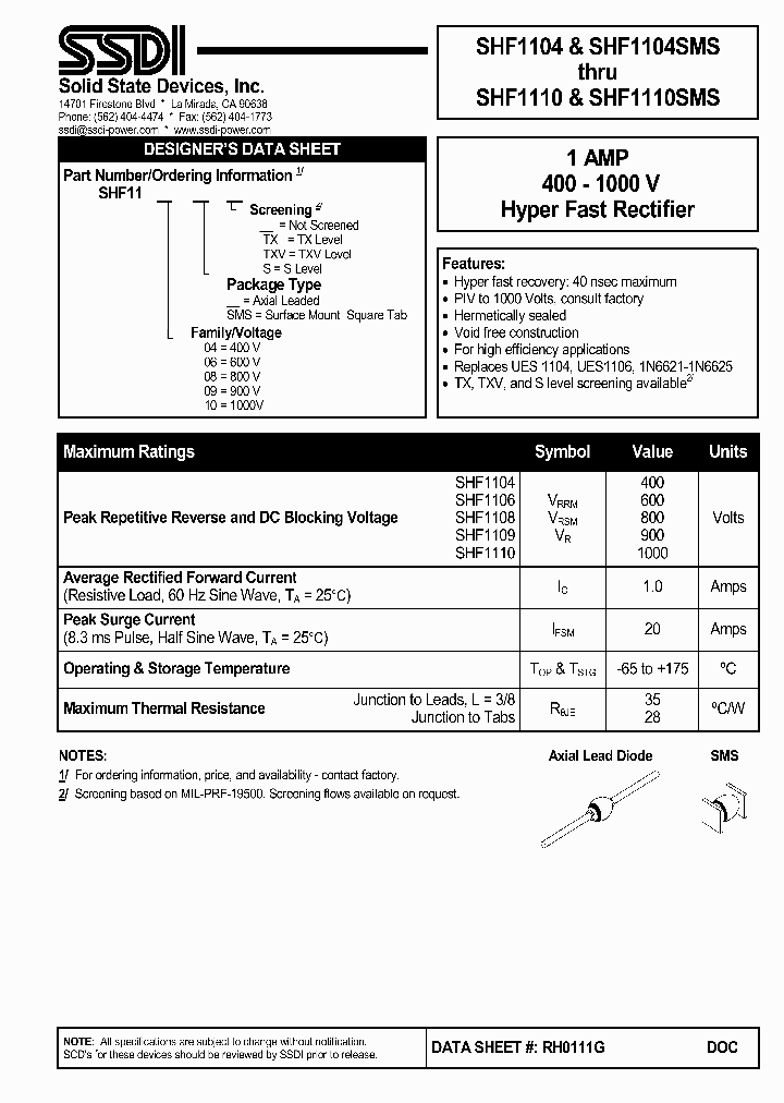 SHF114S_6881894.PDF Datasheet