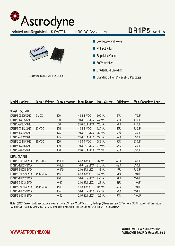 DR1P5-24S05_6883037.PDF Datasheet
