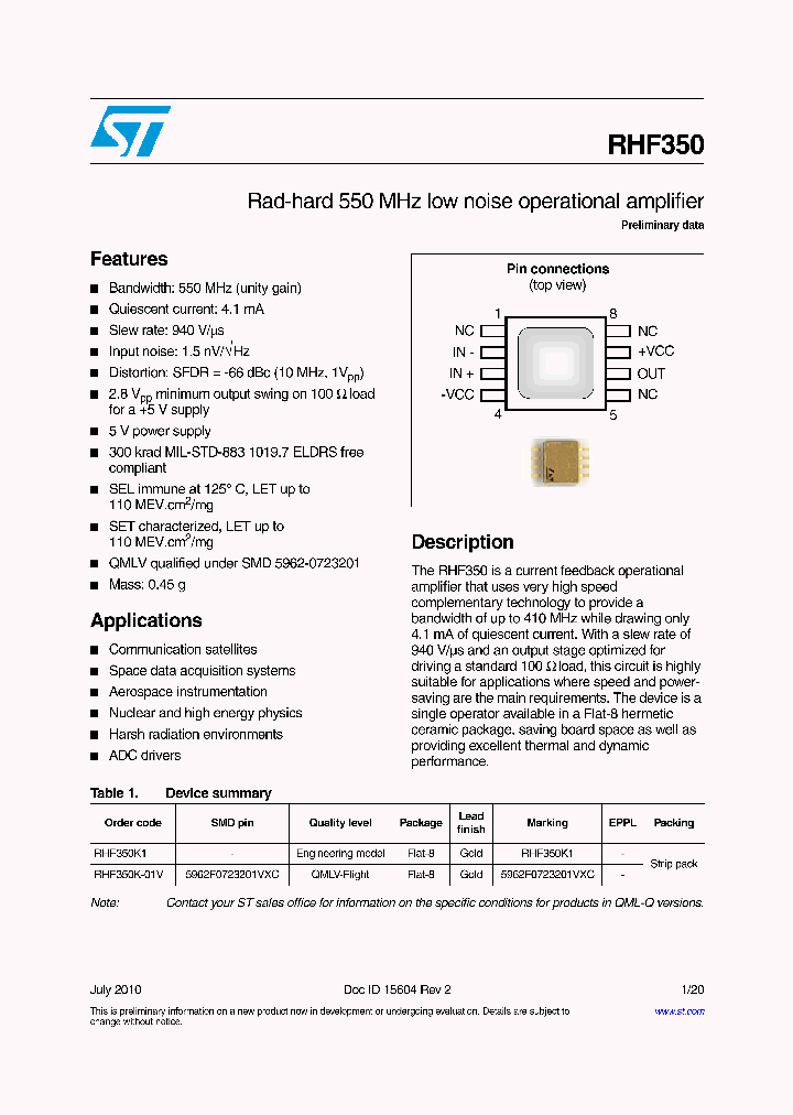 RHF350K-01V_6883207.PDF Datasheet