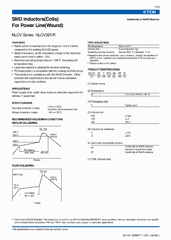 NLCV32T-1R0M-PFR_6884423.PDF Datasheet