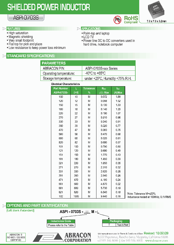 ASPI-0703S-221-M-T_6884656.PDF Datasheet