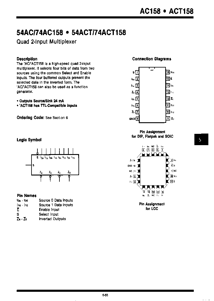 54AC158FM_6885801.PDF Datasheet
