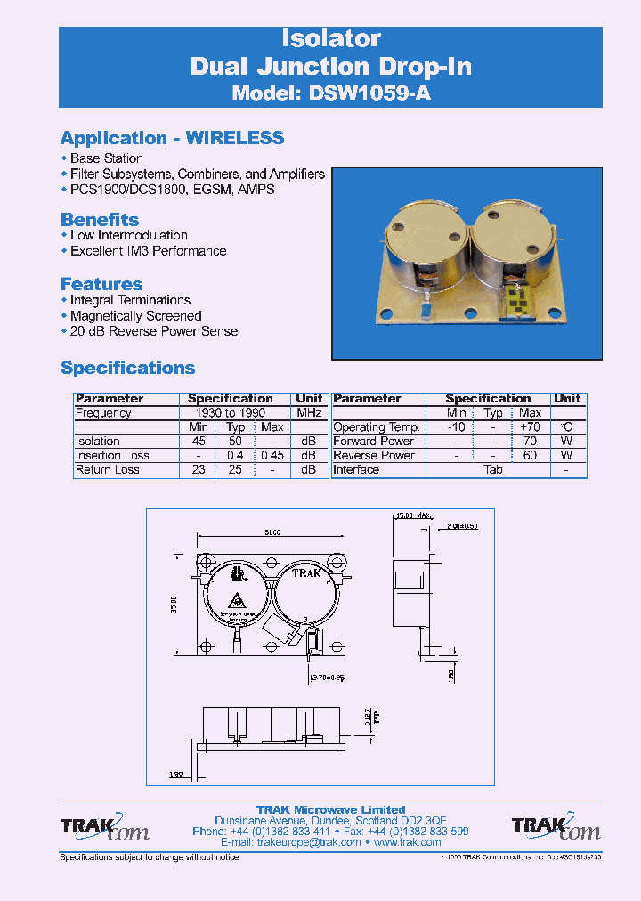 DSW1059-A_6886029.PDF Datasheet