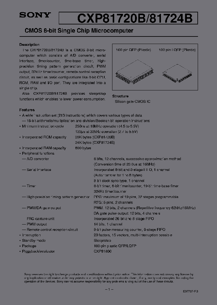 CXP81724BQ_6886334.PDF Datasheet